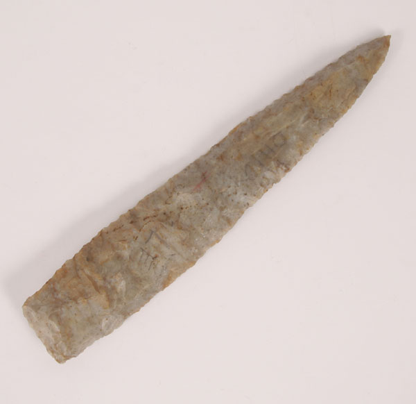 Appraisal: Beveled archaic knife Coshocton flint Ohio