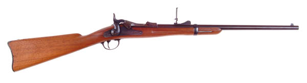 Appraisal: SPRINGFIELD TRAPDOOR CARBINE Cal - SN Standard carbine with bbl