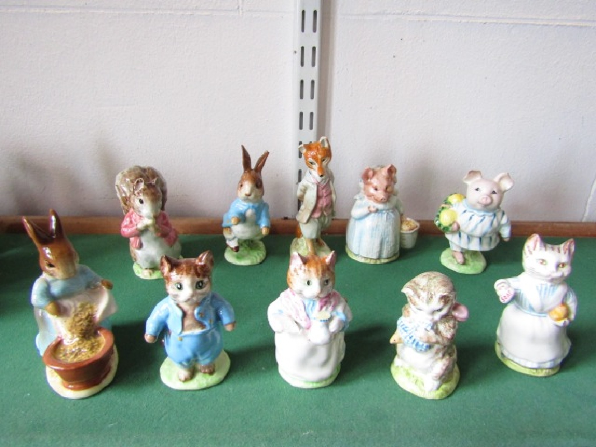 Appraisal: A collection of Beswick Beatrix Potter figures comprising Timmy Tiptoes