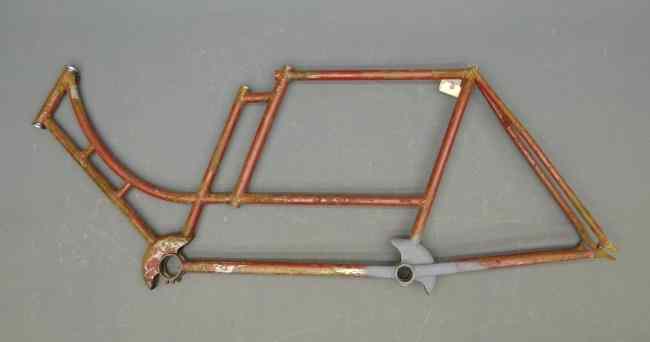 Appraisal: Prewar tandem frame female male As found cond