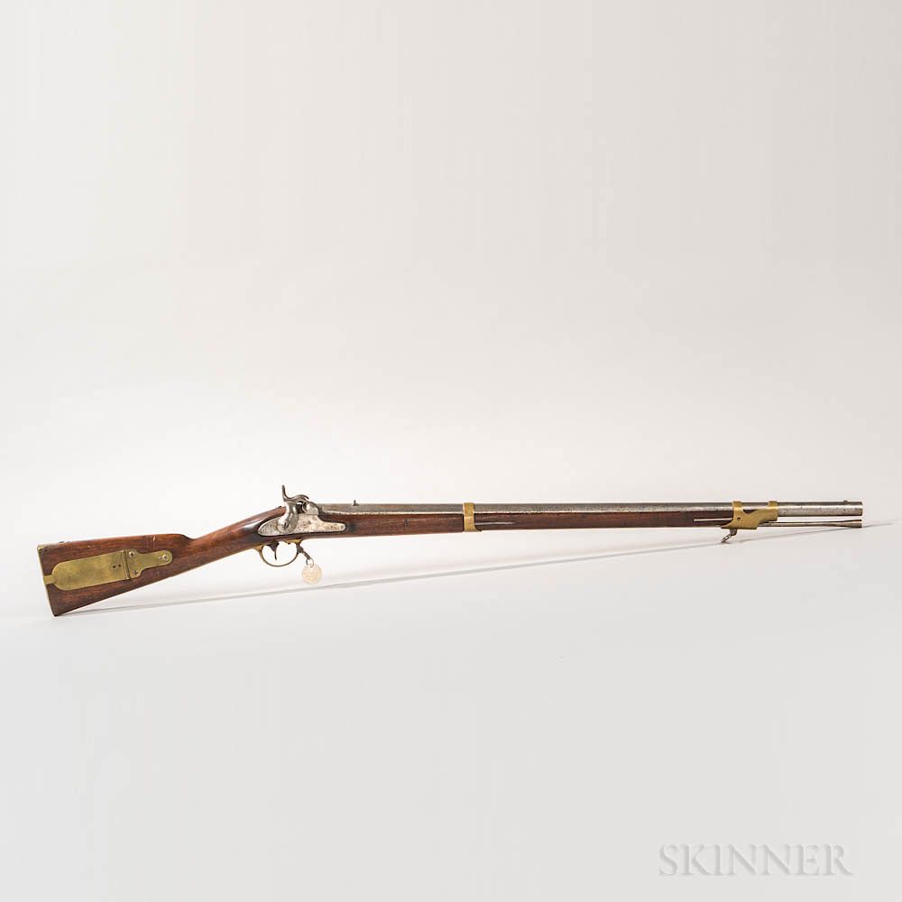 Appraisal: U S Model Percussion Rifle U S Model Percussion Rifle