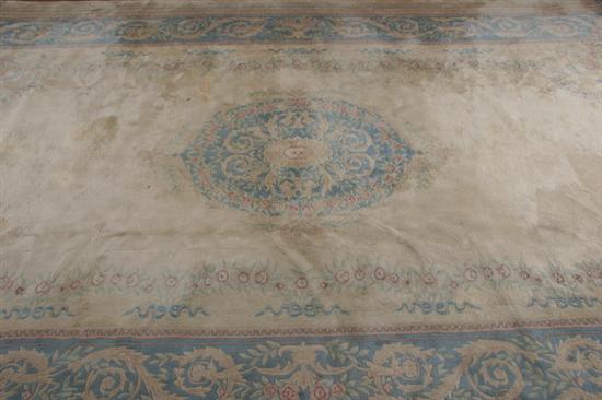 Appraisal: CHINESE AUBUSSON RUG - App ft in x ft in