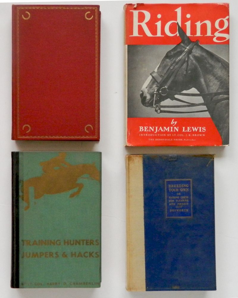 Appraisal: Derrydale Press books on Horses Derrydale Press books on Horses