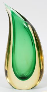 Appraisal: LUIGI ONESTO TEARDROP ART GLASS VASE C LUIGI ONESTO TEARDROP