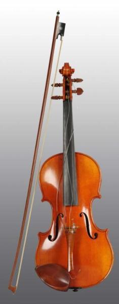 Appraisal: Thomas Fawick Violin with Case Description Needs re-assembly but in