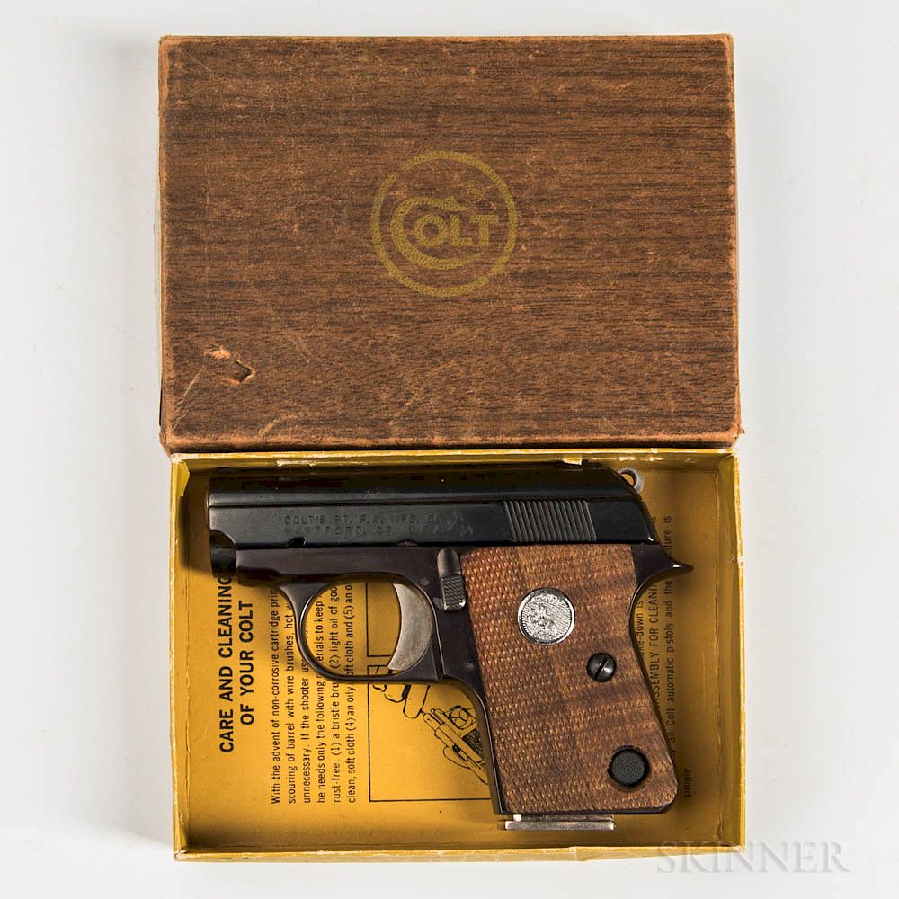 Appraisal: Colt Junior Pocket Model Semiautomatic Pistol Colt Junior Pocket Model