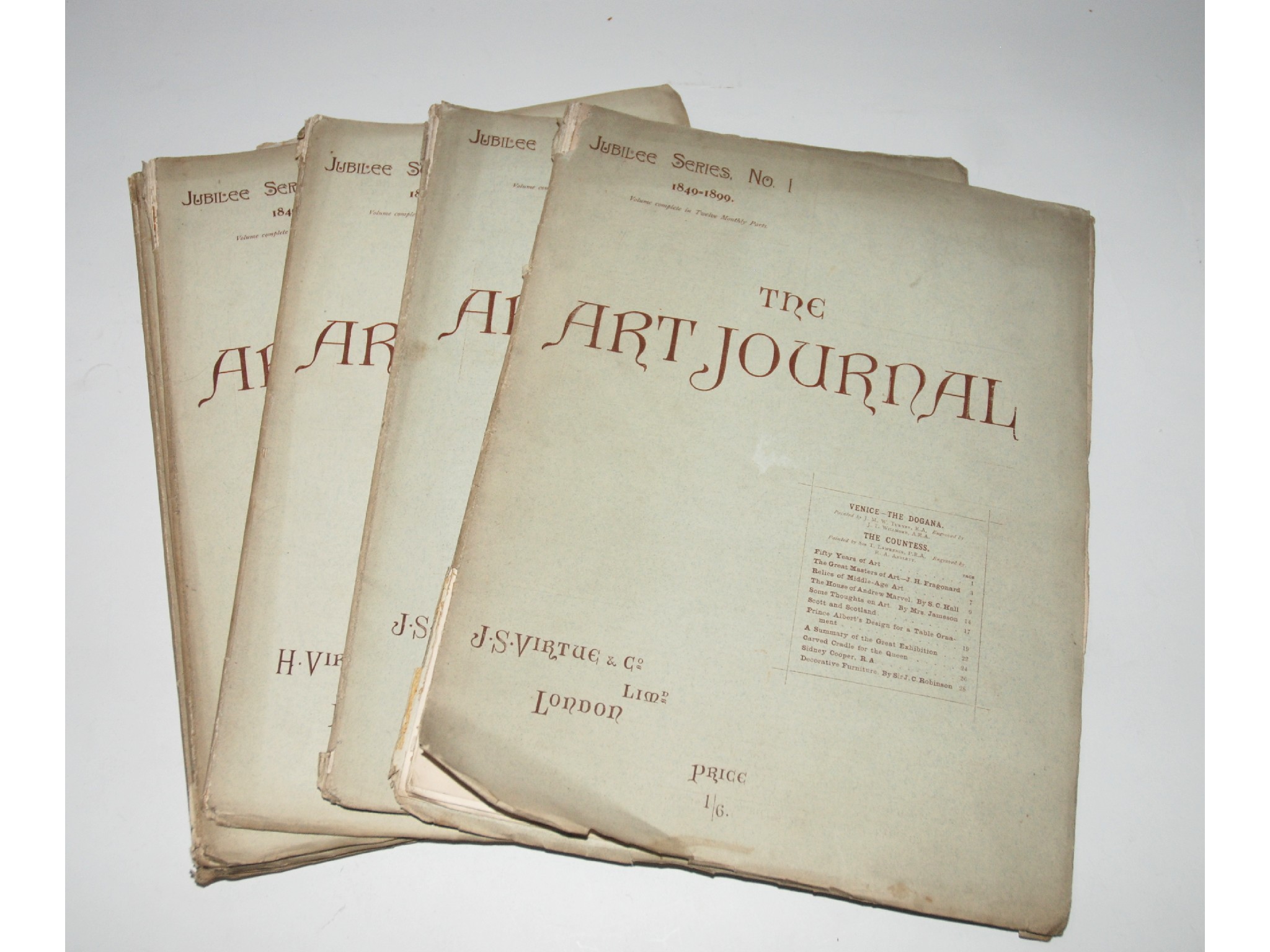 Appraisal: Volumes to of the Art Journal Jubilee Series - and