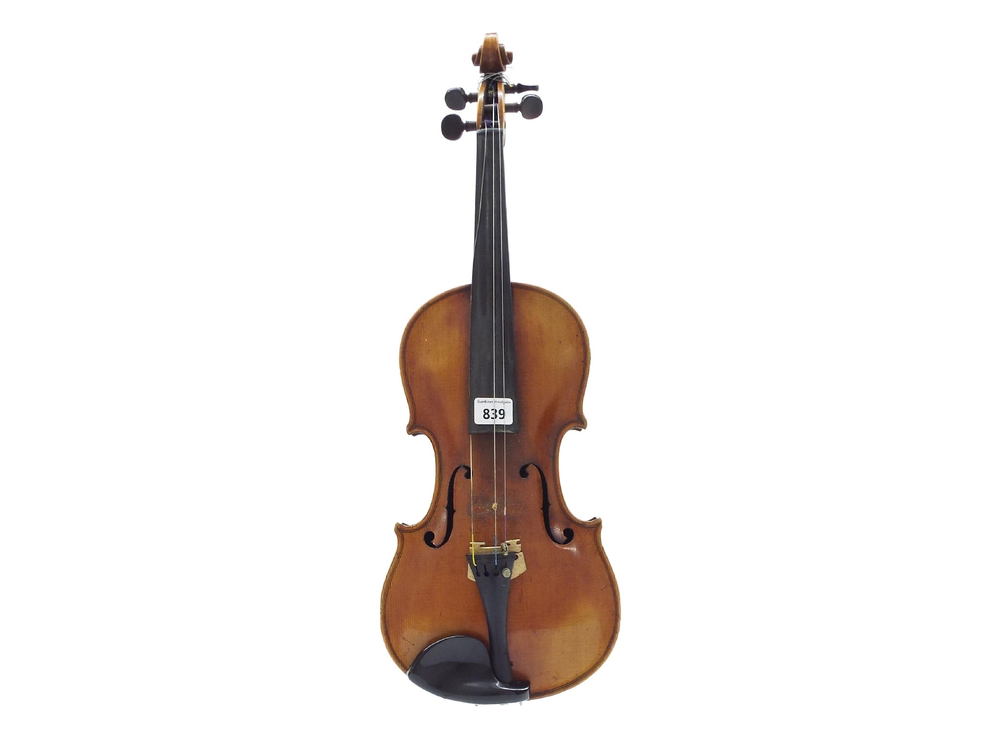 Appraisal: Early th century violin branded Stainer below the button cm