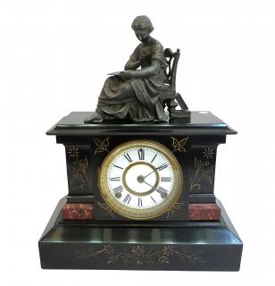 Appraisal: American th C Mantel Clock By Ansonia a cast and