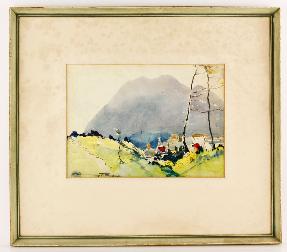 Appraisal: - Ryder Landscape W C Chauncey Ryder American - landscape