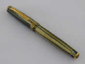 Appraisal: Tibaldi A Tibaldi Modello piston fountain pen Ivory green and