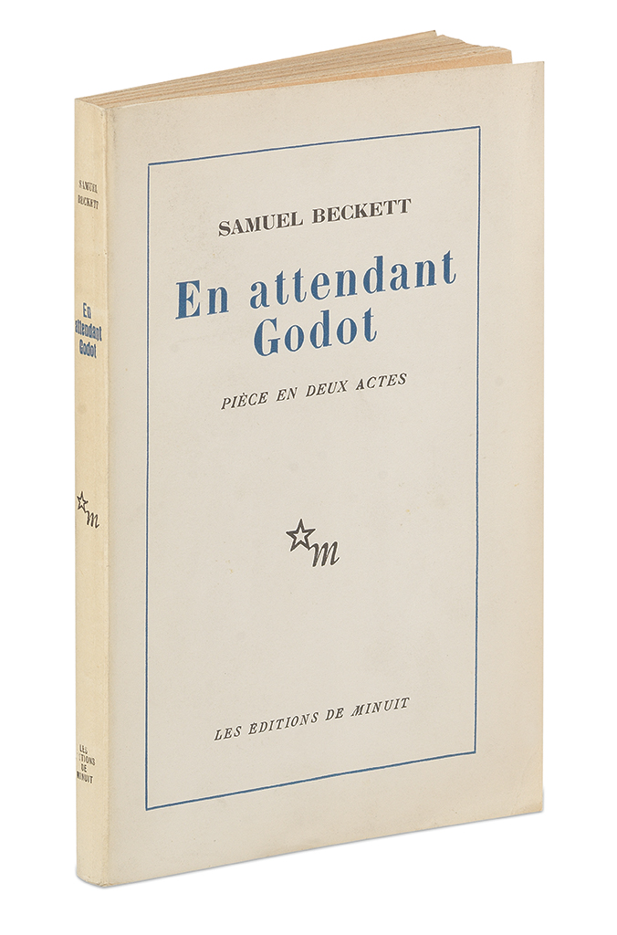 Appraisal: BECKETT SAMUEL En Attendant Godot vo original wrappers printed in