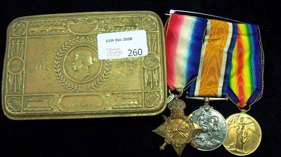 Appraisal: A WWI trio The British War Medal - Star and