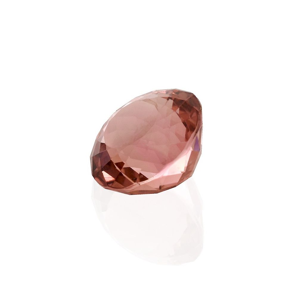 Appraisal: AGL Carat Tourmaline AGL Certified Carat Round Brilliant Cut Brownish