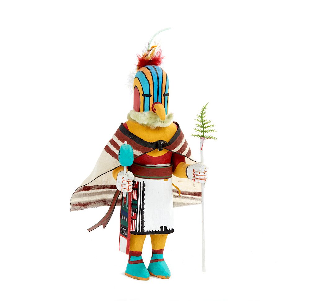 Appraisal: Hopi Flower Kachina Tsitoto Hopi Flower Kachina Tsitoto by G