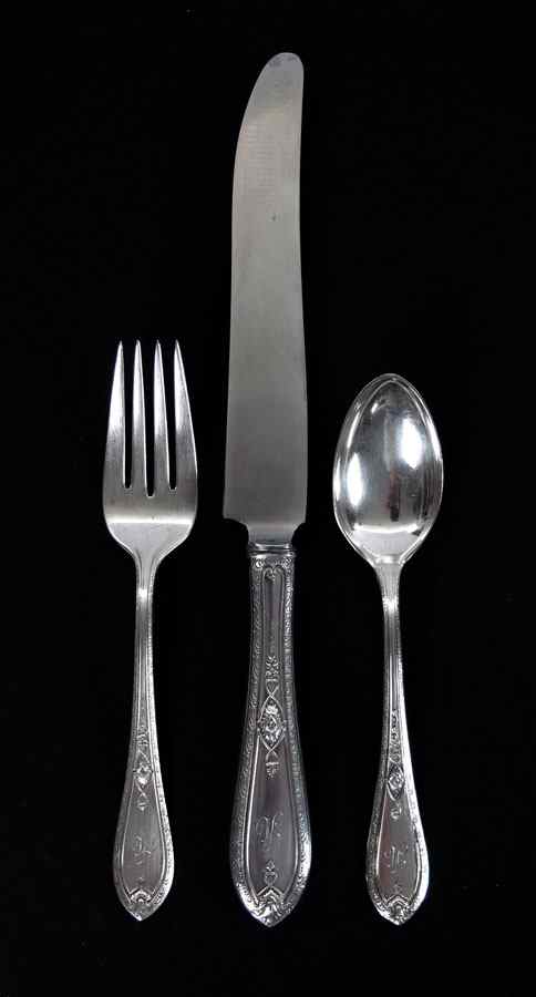 Appraisal: INTERNATIONAL MADRID STERLING FLATWARE SET Approx pieces in the Madrid