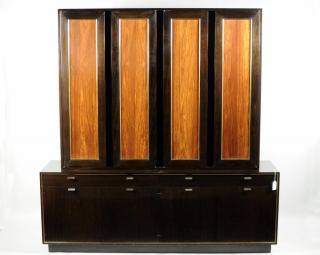 Appraisal: Harvey Probber Credenza Breakfront Harvey Probber Credenza breakfront having two