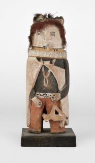 Appraisal: A Hopi Kachina doll Early th century Yeibichai god depicted