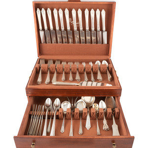 Appraisal: An American Silver Flatware Service Towle Silversmiths Newburyport Massachusetts th