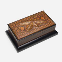 Appraisal: Wendell Castle HUMIDOR USA rosewood polychromed jelutong cedar and humidity