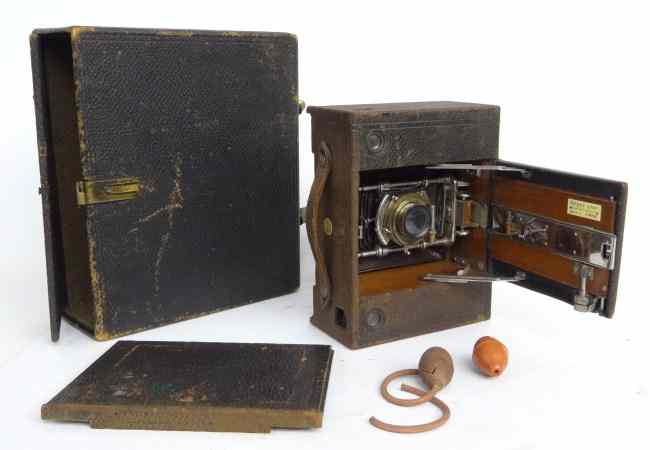 Appraisal: Kodak Bicycle Camera with bicycle case and catalog photocopy