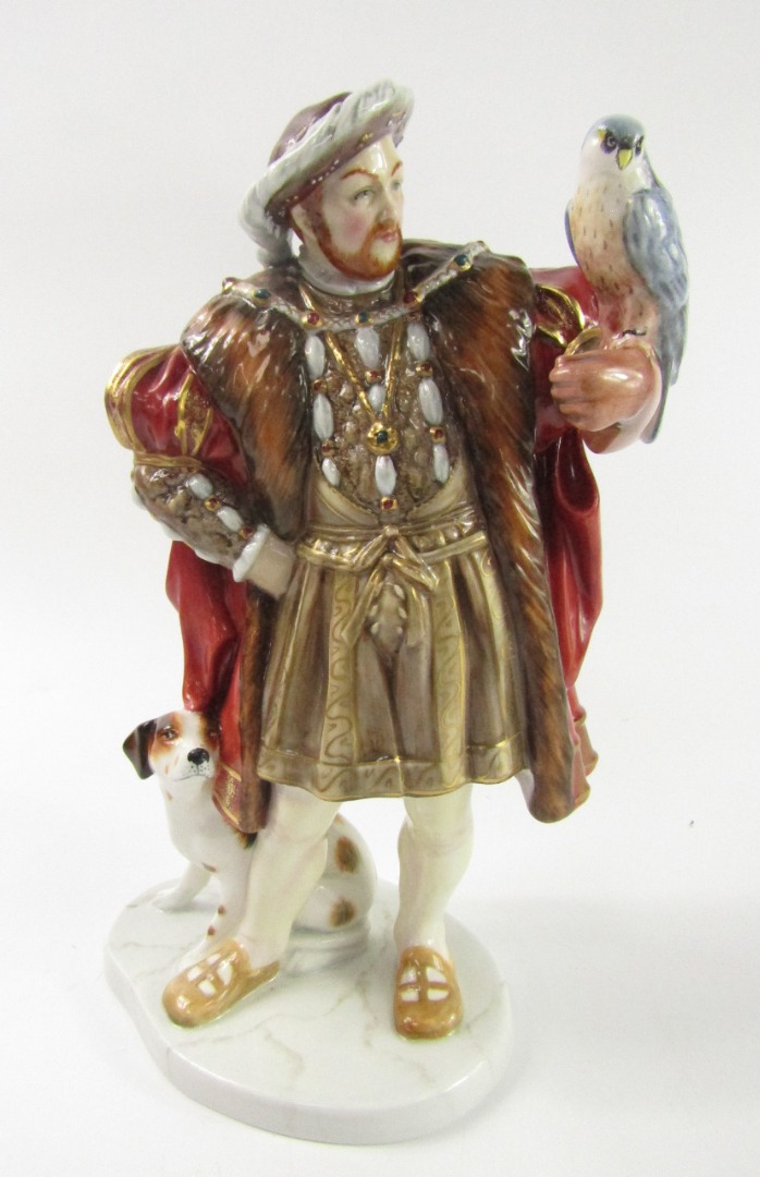 Appraisal: A Royal Doulton figure modelled as Henry VIII limited edition