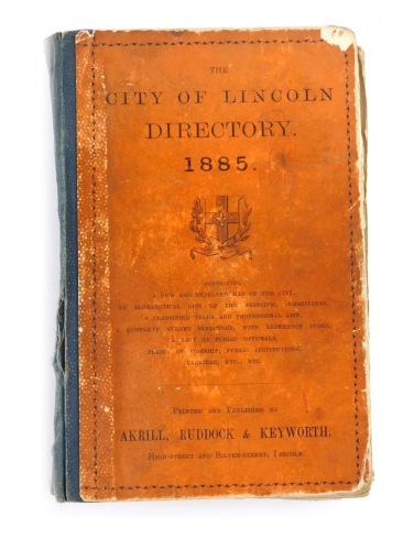 Appraisal: A City of Lincoln Directory by Akrill Ruddock and Keyworth