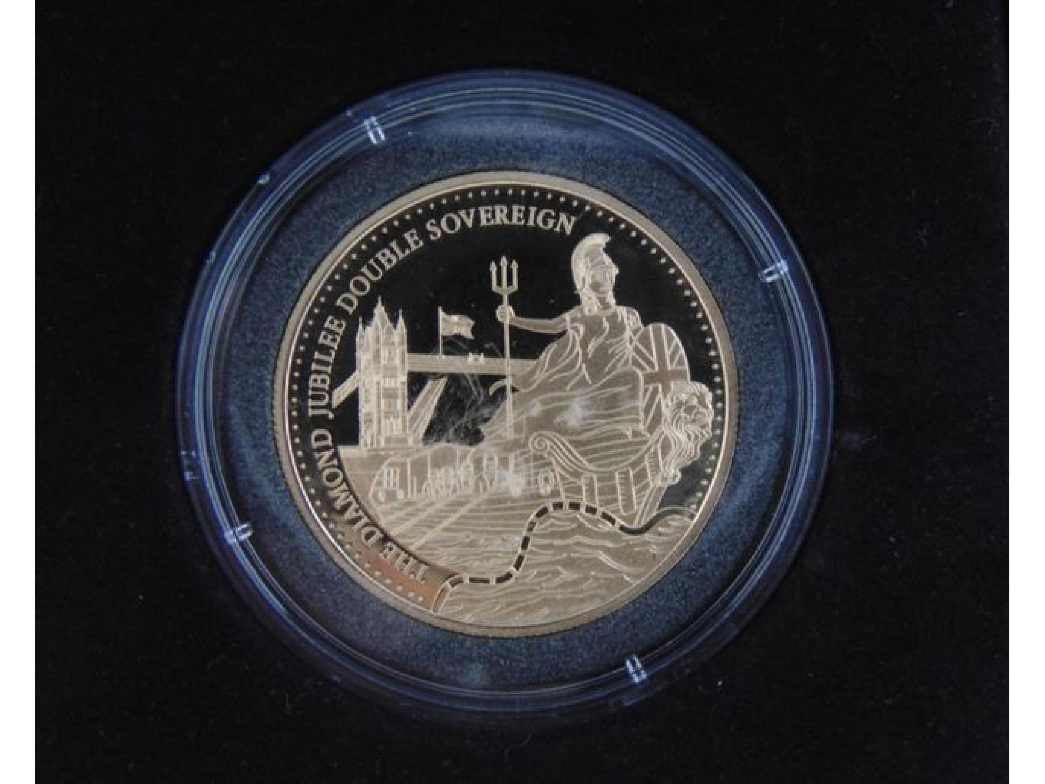 Appraisal: A Tristan da Cunha ct Gold Diamond Jubilee Issue Double