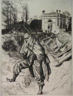 Appraisal: James Jacques Tissot etching and drypoint James Jacques Tissot French