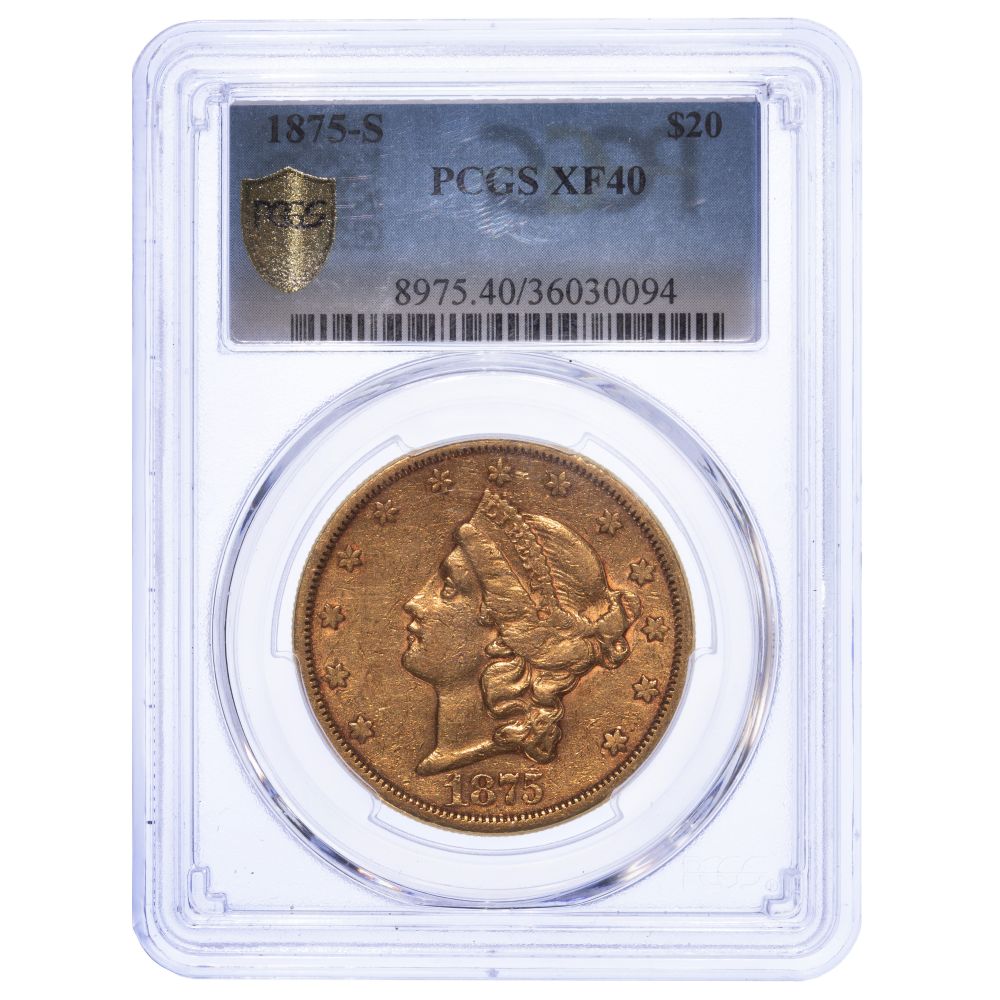 Appraisal: -S GOLD XF- PCGS