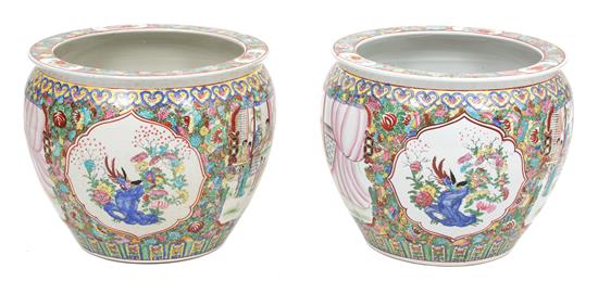 Appraisal: Sale Lot A Pair of Chinese Famille Rose Porcelain Fish