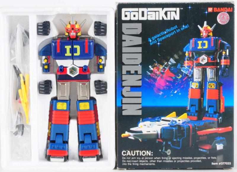 Appraisal: Godaikin Daidenjin DX Bandai New old stock Condition Near Mint