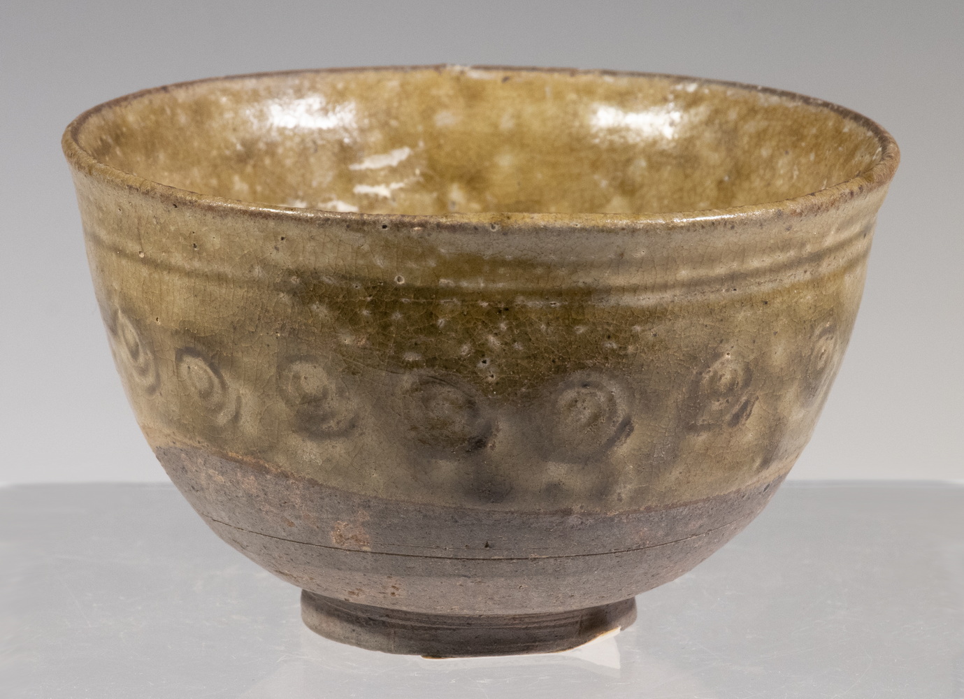 Appraisal: CHINESE SUI DYNASTY - SMALL BOWL Stoneware with impressed ring