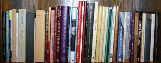 Appraisal: Poetry Vols on shelves