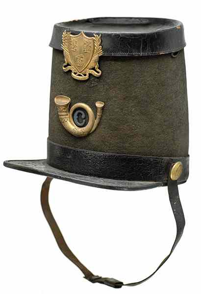 Appraisal: US Pre-Civil War Connecticut Militia Shako Shako has the Connecticut