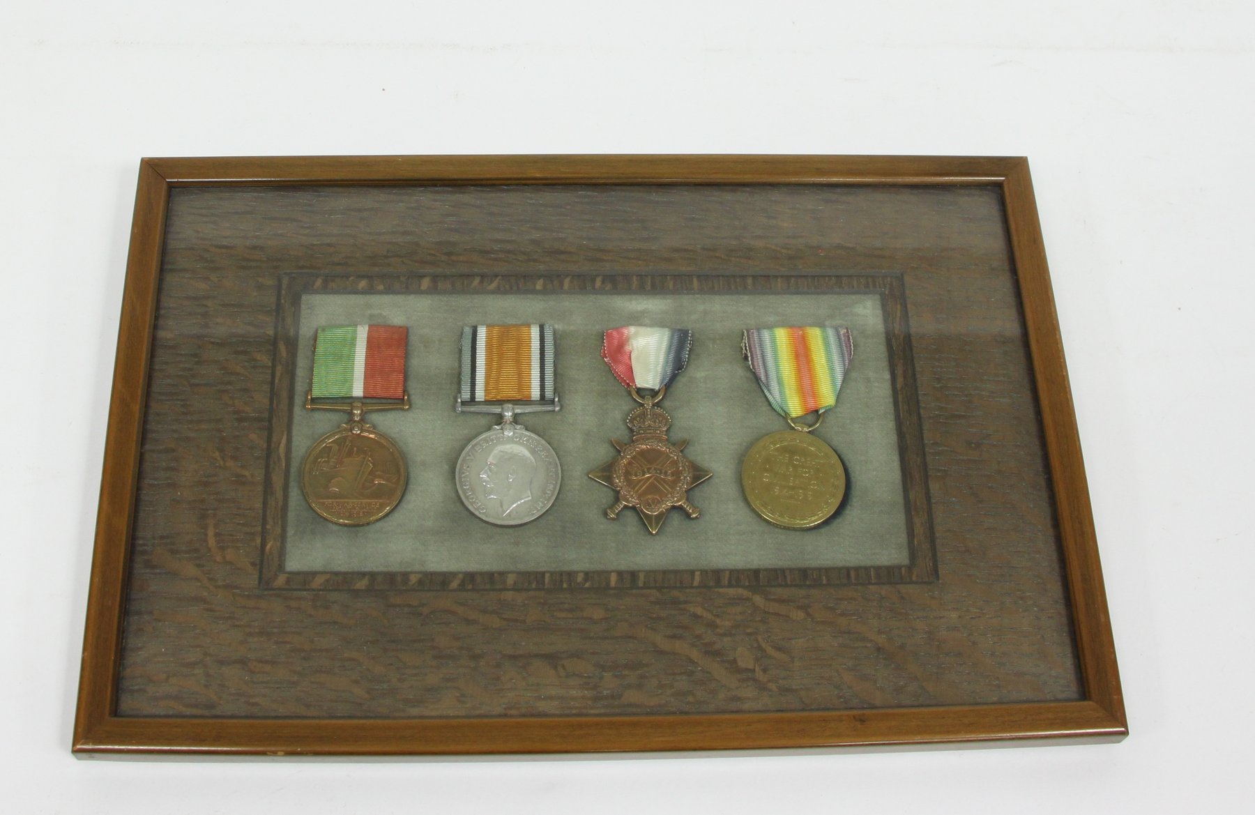 Appraisal: A World War I group of four medals to Lieut