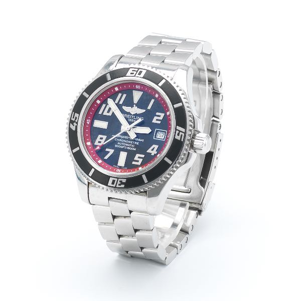 Appraisal: BREITLING SUPEROCEAN CHRONOMETER FT M mm case Model A with