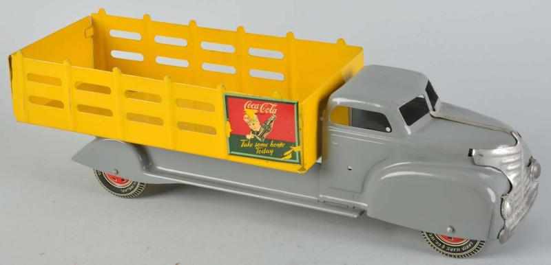 Appraisal: Marx Sprite Boy Toy Truck Description Early s Features litho