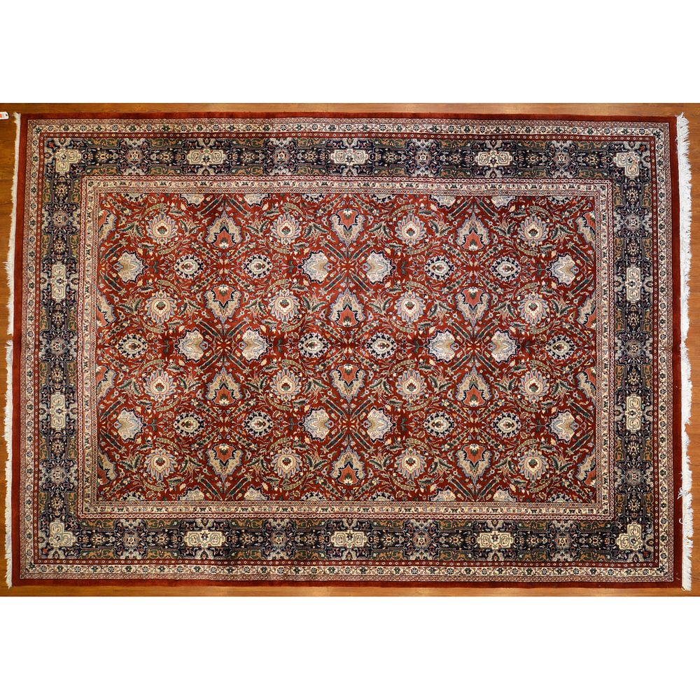 Appraisal: Indo Mahal Carpet India x Fourth quarter- th century hand-knotted