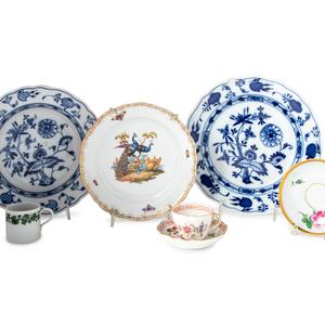 Appraisal: A Collection of Meissen Porcelain Articles th Century numerous items