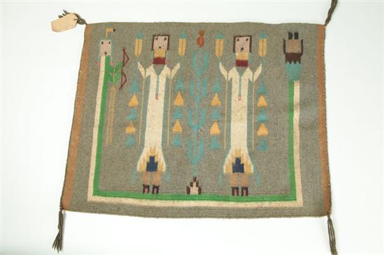 Appraisal: YEI MAT Shiprock New Mexico st half- th century wool