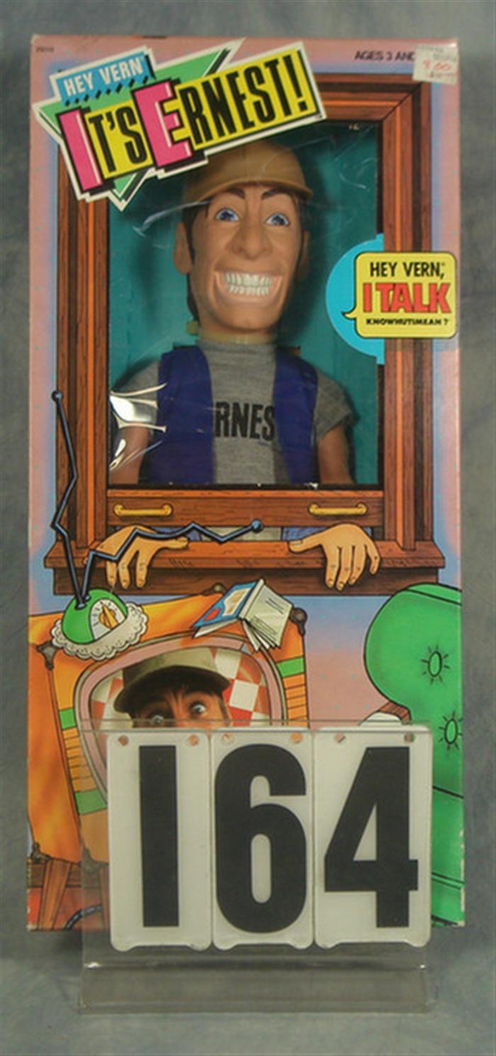 Appraisal: Its talking Ernest Doll Figure mint in original box made