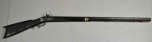 Appraisal: Antique Percussian Long RifleNo serial number possible a caliber with