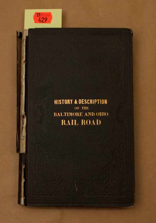 Appraisal: Book Railroads Anonymous ''A History and Description of the Baltimore