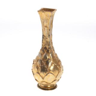 Appraisal: French ormolu baluster vase by Albert Marionnet French ormolu baluster