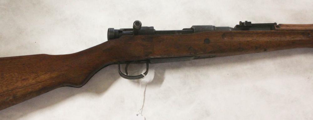 Appraisal: JAPANESE LATE WW TYPE ARISAKA BOLT ACTION RIFLE mmx mm