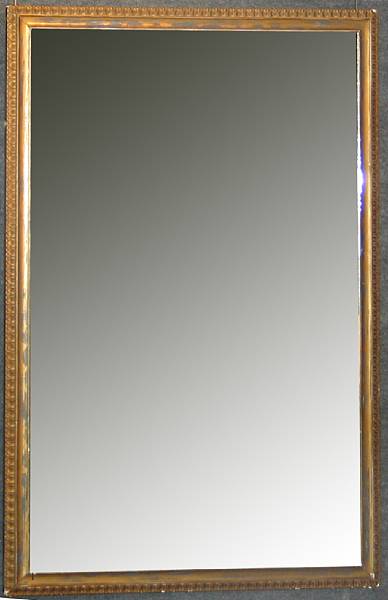 Appraisal: A Louis XVI style giltwood mirror early th century