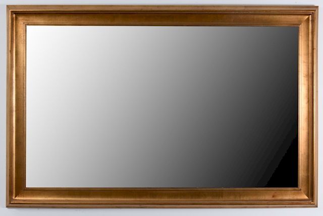 Appraisal: Gilt Frame Wall Mirror Gilt frame wall mirror with beveled