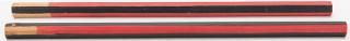 Appraisal: Red and Black Pencils Pair of unsharpened pencils one specially