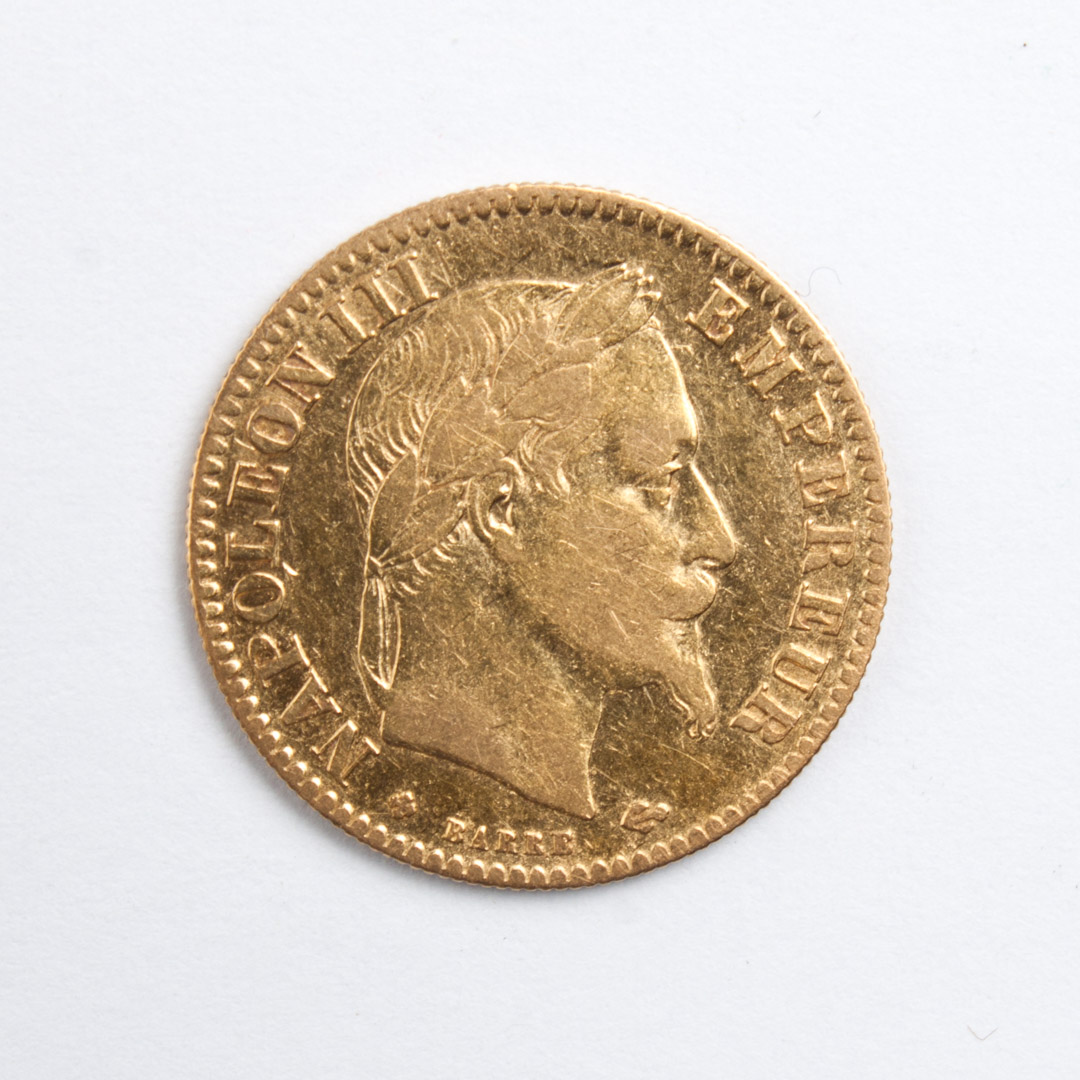 Appraisal: France gold francs EF